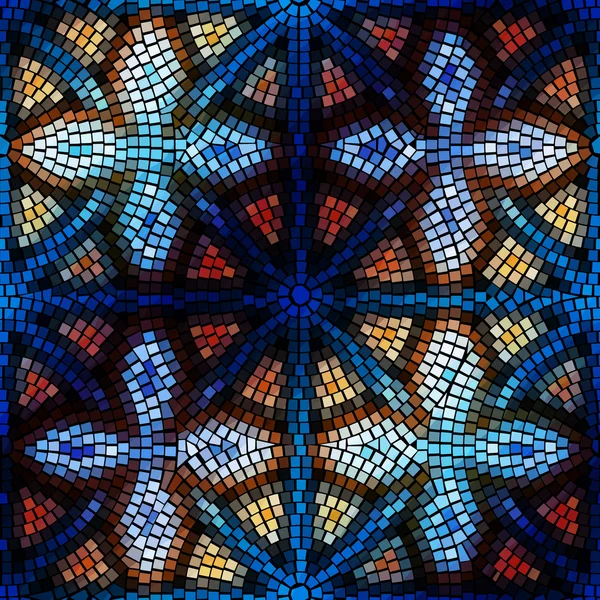 Mosaico geométrico . — Vetor de Stock