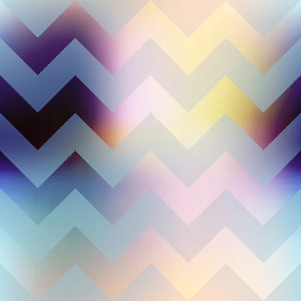 Chevron pattern on blur background. — Stock Vector