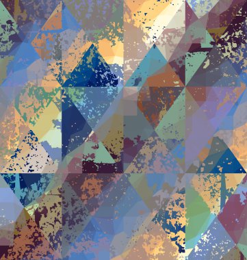 kirli üçgenler desen