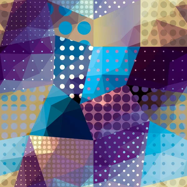 Patrón abstracto de patchwork . — Archivo Imágenes Vectoriales