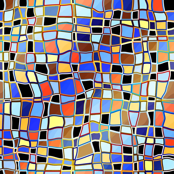 Mosaïque abstraite — Image vectorielle