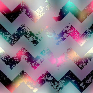 Grunge chevron desen arka plan bulanıklık.
