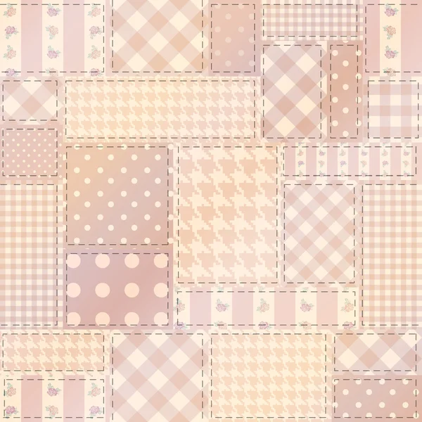 Patchwork rosa de rectángulos . — Archivo Imágenes Vectoriales