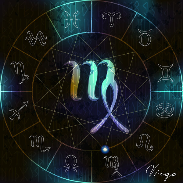 Virgo symbol of astrological