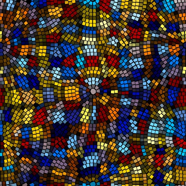 Многоцветная мозаика . — стоковый вектор