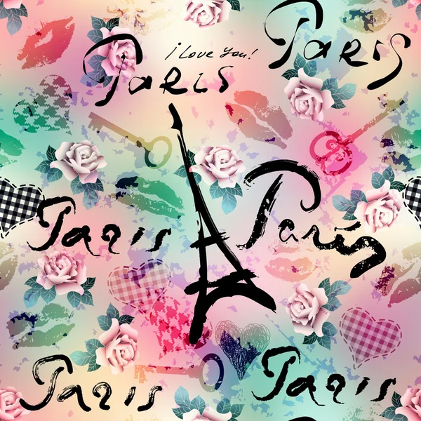 Retro scrapbooking tarzı özgün yazıtlar w ile kolaj