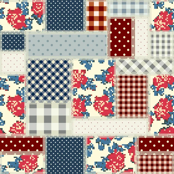 Patchwork ülke tarzı.