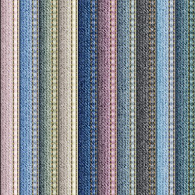 Denim kumaş patchwork.