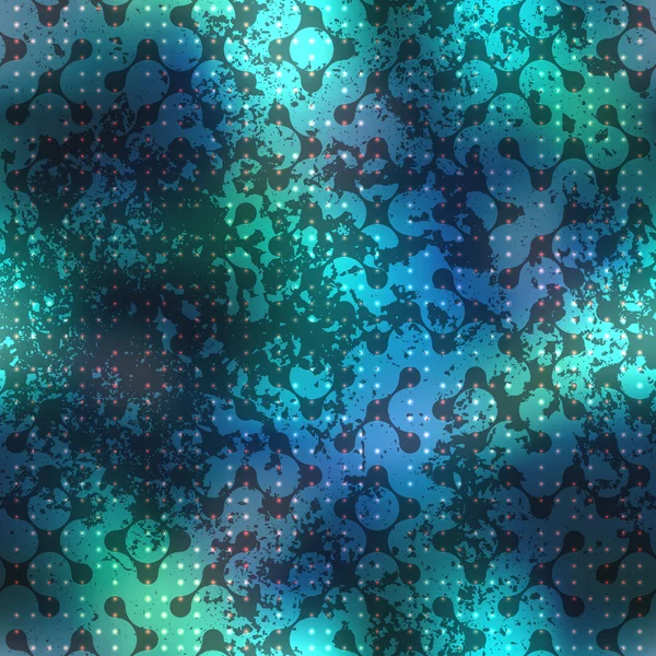 Patrón geométrico diagonal abstracto con elementos de gotitas — Vector de stock