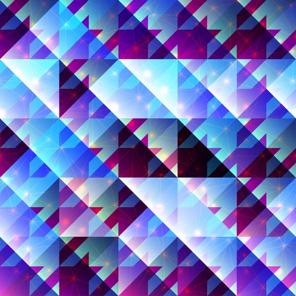 Padrão Houndstooth em fundo geométrico abstrato . — Vetor de Stock