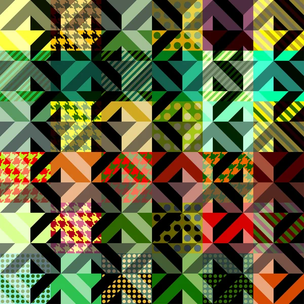 Patrón geométrico diagonal abstracto — Vector de stock