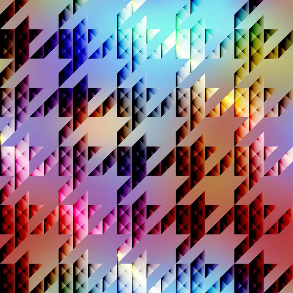 Houndstooths μοτίβο των τριγώνων σε θολή φόντο. — Διανυσματικό Αρχείο