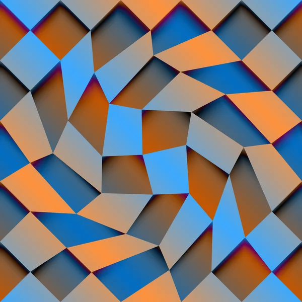 対角線方向のグラデーションで抽象的な幾何学模様. — ストックベクタ