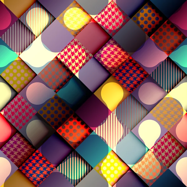 Geometrischer diagonaler Hintergrund mit Relief-Effekt. — Stockvektor