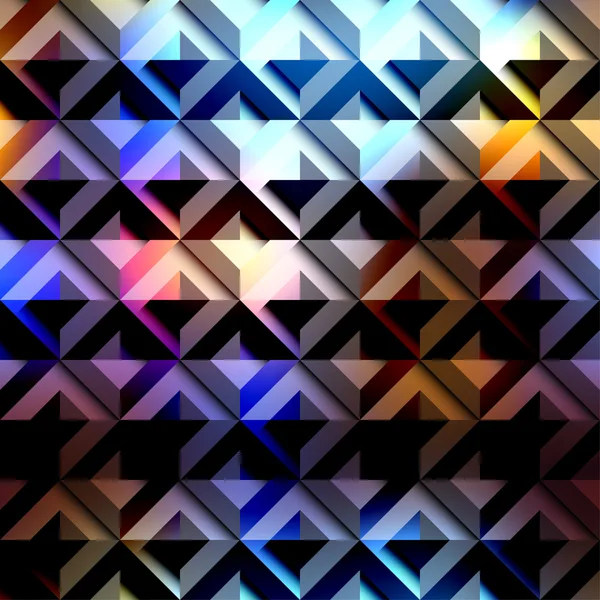 Patrón geométrico diagonal abstracto — Vector de stock