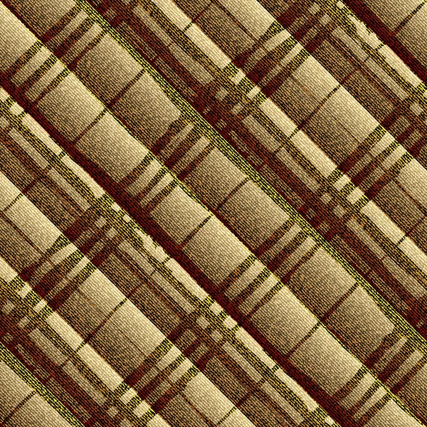 Plaid brun texturé en diagonale . — Image vectorielle