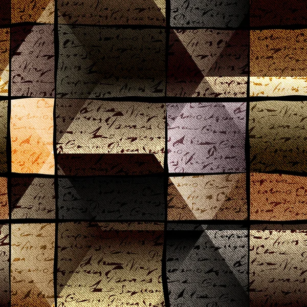 Тло темної текстури рукопису . — стоковий вектор