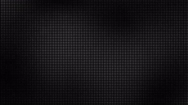 Yarım tonluk nokta döngü arkaplanı. Beyaz nokta ve siyah arkaplanlı soyut yarım tonlu noktalar. Noktalı yarım ton. Noktalı animasyon gradyanı.