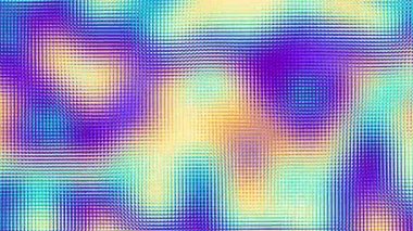 Tırtıklı cam efekti Bokeh ışıkları döngüye alınabilir soyut arkaplan 4k