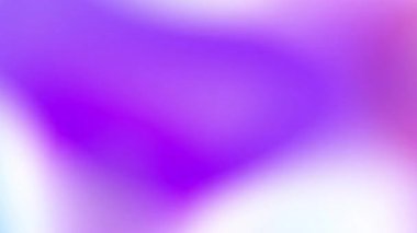 Bulanık beyazdan mor renge. Sosyal medya paylaşımları, sunumlar ve web sitesi afişleri de dahil olmak üzere çeşitli tasarım projeleri için uygundur. Kusursuz döngü hareketi animasyon video arkaplanı.