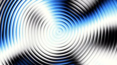 Döngüsel 3 boyutlu animasyon. Renkli sıvı kabarcıkları içeren soyut minimalist arka plan. Gradyanlar parlak bir cam yüzey üzerinde içeri kayar. Dönüşüm efektli optik illüzyon