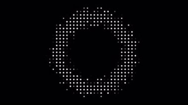 Yarım Tonlu Noktalar Arkaplan Döngüleri