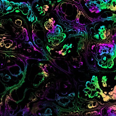 Soyut, dalgalı, harika, psikedelik arka plan.