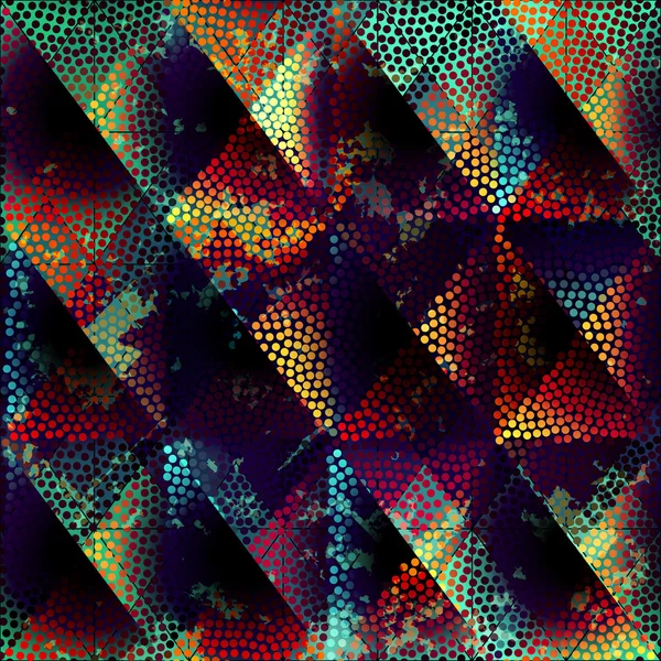 Grunge patrón diagonal abstracto . — Vector de stock