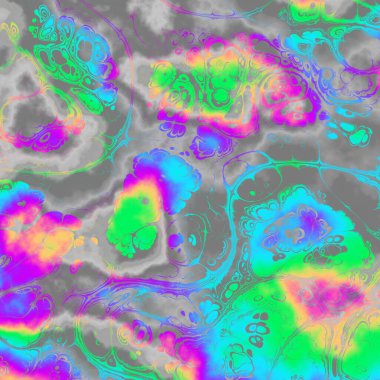 Soyut, dalgalı, harika, psikedelik arka plan.