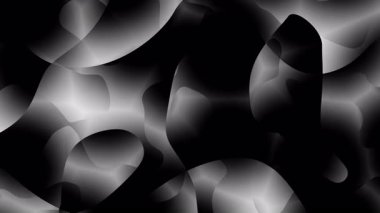 Animasyonlu siyah grafik grafiksel arkaplan. Karanlık döngü arkaplanı.