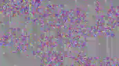 Eşsiz Tasarım Soyut Dijital Animasyon Pikseli Gürültü Arızası Video Hasarı. Döngü stop hareket arkaplanı