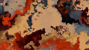 Eşsiz Tasarım Soyut Dijital Animasyon Pikseli Gürültü Arızası Video Hasarı. Döngü stop hareket arkaplanı