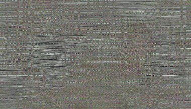 Arıza gürültüsü statik televizyon VFX. Görsel video efektleri arkaplan çizgileri, CRT TV ekranı sinyal hatası yok