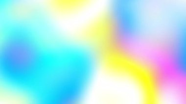 Soyut renkli gradyan hareketi, zarif yumuşak pastel akışkan arka plan döngüsü, bulanık mavi karışımı sarı renkler sıvı akış tasarımı, yaratıcı duvar kağıdı animasyonu