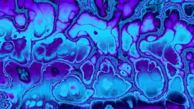 Mermer girdaplar. Sıvı mermer dokusu. Mermer mürekkep renkli. Akışkan sanat. Koyu mavi döngü arkaplanı.