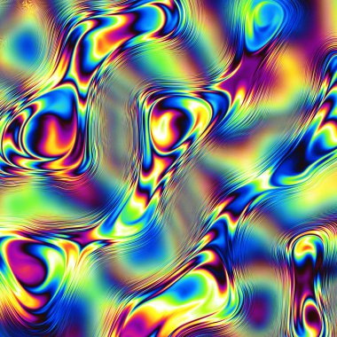 Soyut, dalgalı, harika, psikedelik arka plan.