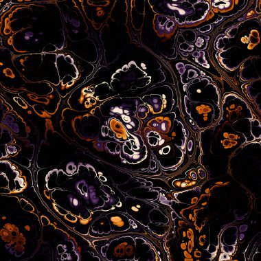 Soyut Kara Mermer dokusu. Arkaplan ya da duvar kağıdı dijital sanat fraktal oluşturucu olarak kullanılabilir..