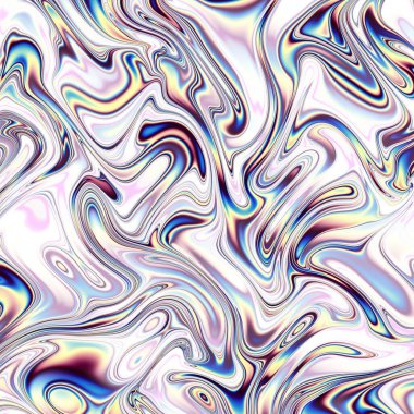 Soyut tanecikli gradyan ses dokusu yazı poster tasarımı.