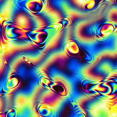 Soyut, dalgalı, harika, psikedelik arka plan.