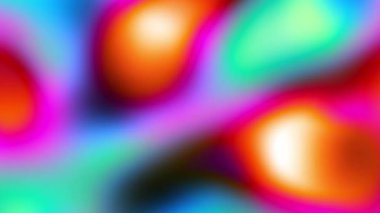 Soyut yeşil ve kırmızı arkaplan ve ışık gradyanı. Renklerin değişiminde bulanık arkaplan, parlak ve parlak arkaplan. Kusursuz döngü arkaplanı