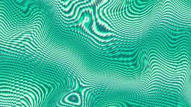 Yeşil Cam Gradyan, Soyut Neon Kaburgalı Dalgalı Dalgalı Parlak Zümrüt Işığı prizma cam bozulması. Parlak fütüristik döngü dokusu, arka planlar ve modern grafik tasarımı için mükemmel..