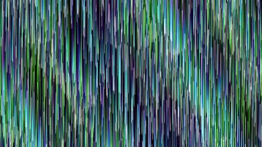 Soyut deniz mavisi ve mavi parlayan veri akışı rastgele çizgiler siyah arkaplan üzerine düşer, büyük verileri, yapay zekayı, dijital akımları, yeniliği ve teknolojiyi sembolize eder. Döngüye alınabilir, luma dahil