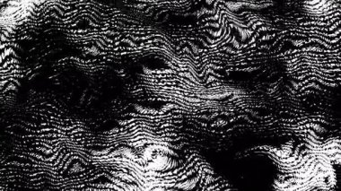 Grunge beyaz yarım ton siyah arkaplan üzerinde gradyan animasyonu, fütüristik hareket grafikleri, teknoloji görselleri, modern arayüzler ve yaratıcı video arkaplanları için soyut dijital nokta dokusu