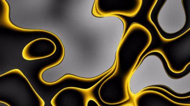 Şık, minimalist, soyut bir arka plan ve dalgalı şekil değiştirme efekti. Temiz modern topoğrafya stili tasarım. Canlı turuncu lekeli gri tonlama. 4k döngü sıvı hareket canlandırması.