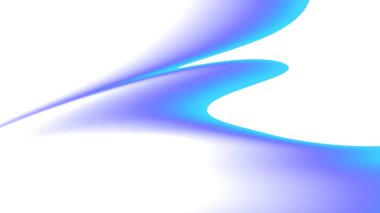 Bulanık arkaplan. Şeffaf jpg beyaz arkaplanda zarif mavi dalgalı satır.