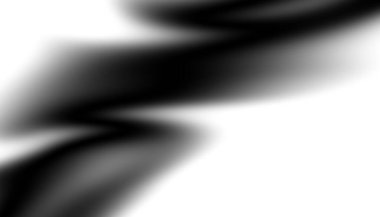 Bulanık arkaplan. Şeffaf jpg beyaz arkaplanda zarif siyah dalgalı çizgi