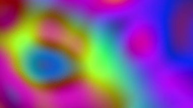 Pürüzsüz mavi, yeşil ve kırmızı mor renkli soyut arkaplan ve ince taneli bir doku yumuşak ve ruhani bir görsel etki yaratıyor. Tahıl eğimini döngü arkaplanı