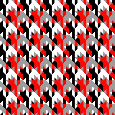  Klasik renkleri Hounds-diş desenleri