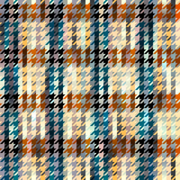 Hound-tooths plaid fond — Image vectorielle