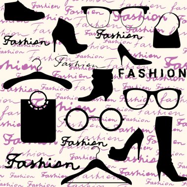 Aksesuarlar moda arka plan